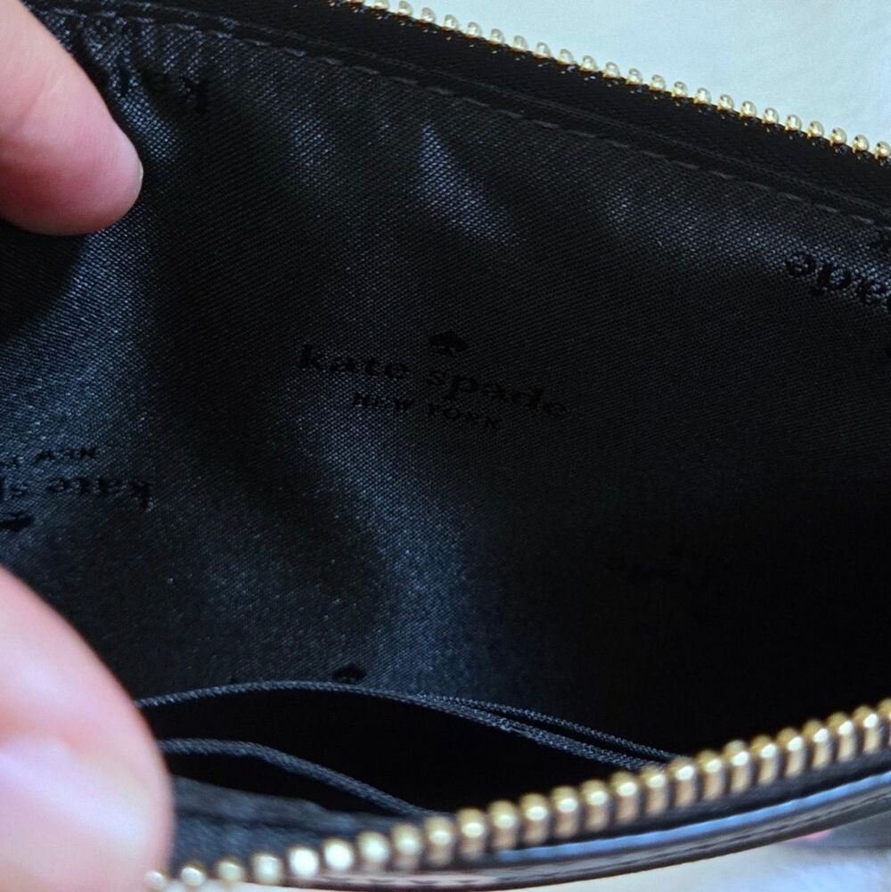 ✨️HP 2X✨️ Kate Spade♠️ Medium "Cameron" L-Zip Wristlet - NWT - Picture 9 of 16